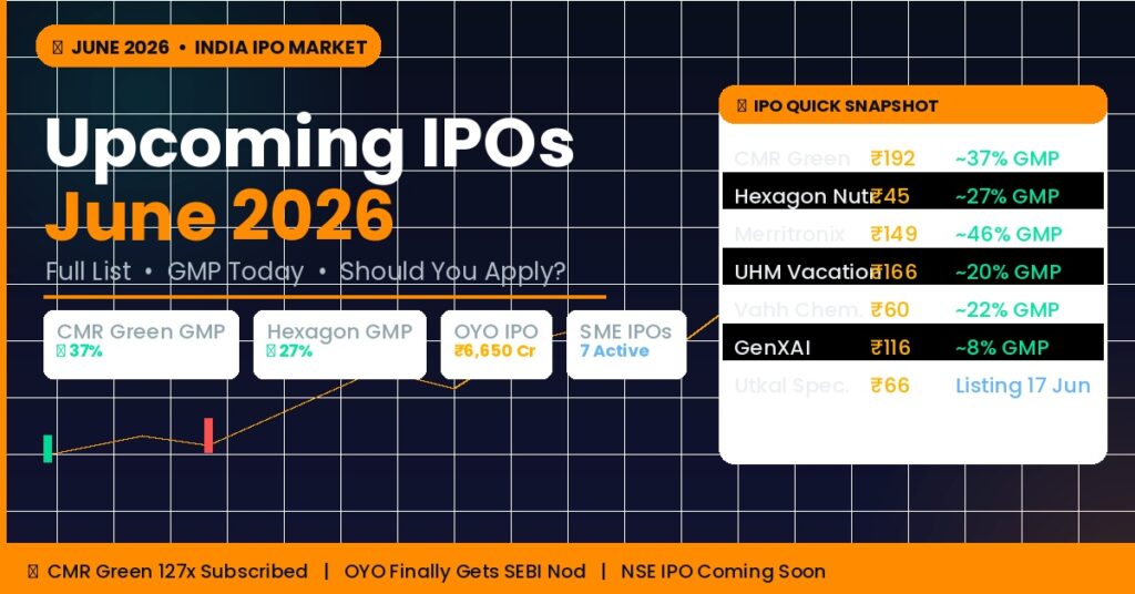 Upcoming IPOs June 2026
